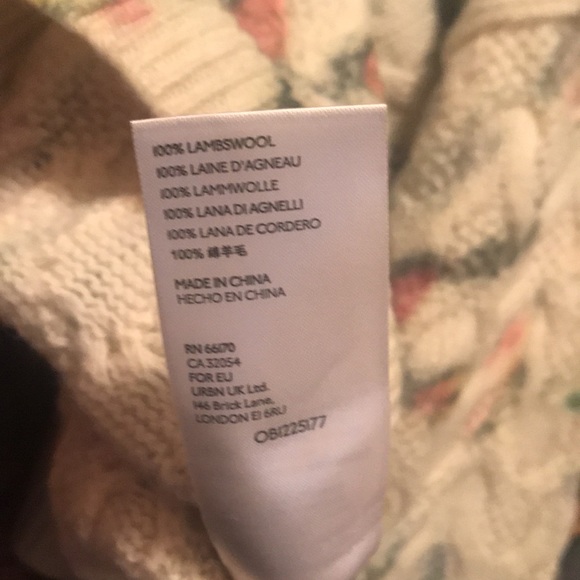 Anthropologie Catch of the Day Colorful Sweater Large - Picture 6 of 6